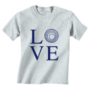 YOUTH Vintage Fine Jersey Tee with LOVE_Navy