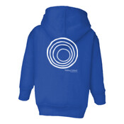 YOUTH Zip Fleece Hoodie with CirclePlus_White